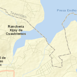 Xiteje de Zapata Street Map