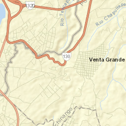 Venta Grande Street Map