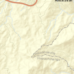Ahuacatlán Street Map