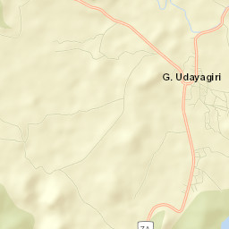 Udayagiri Street Map