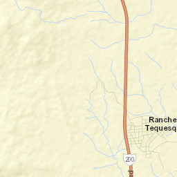 El Tequesquite Street Map