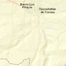 Teocuitatlán de Corona Street Map