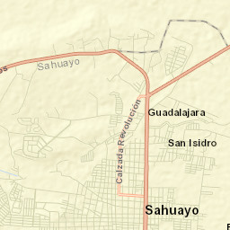 Sahuayo de Morelos Street Map