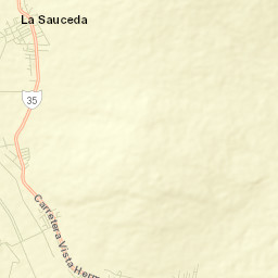 La Sauceda Street Map