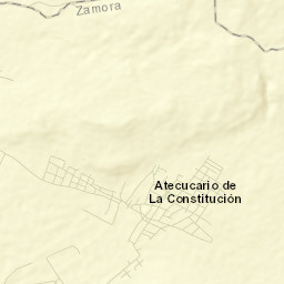 Atecucario de la Constitución (Atecuario) Street Map