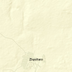 Ziquítaro Street Map