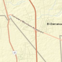 Cuaracurío Street Map