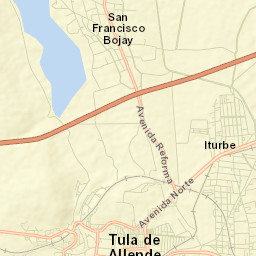 El Llano Street Map