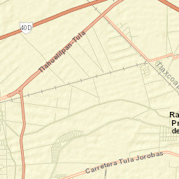 Residencial Arboledas Street Map