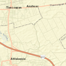 Tlaxcoapan Street Map