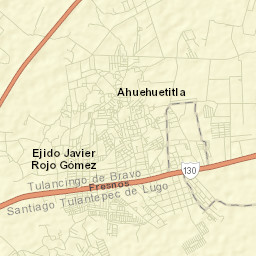 Fraccionamiento del Magisterio Tulancinguense Street Map