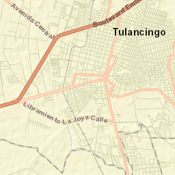 San Nicolás el Chico Street Map