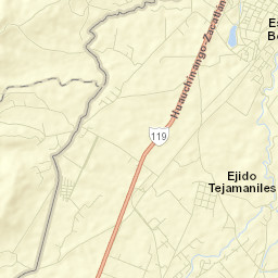 Beristain Street Map