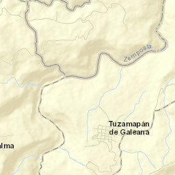 Tuzamapan Street Map
