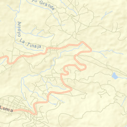 La Loma Street Map