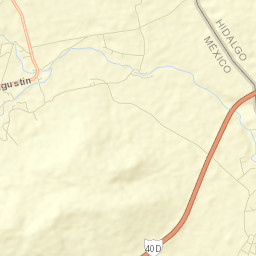 San Agustín Buenavista Street Map