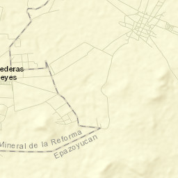 San Juan Tizahuapán Street Map
