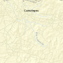 Camotepec Street Map