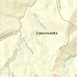 Camocuautla Street Map
