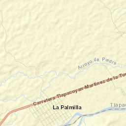 La Palmilla Street Map