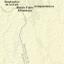 Villa Independencia Street Map