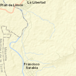 La Libertad Street Map