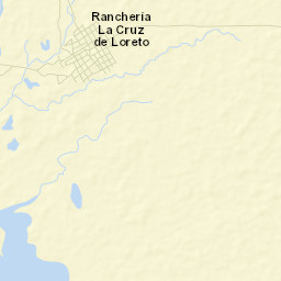 La Cruz de Loreto Street Map