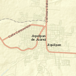 Jiquílpan de Juárez Street Map