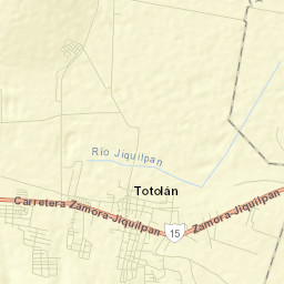 San Martín Totolán Street Map