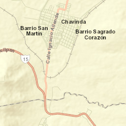 Chavinda Street Map