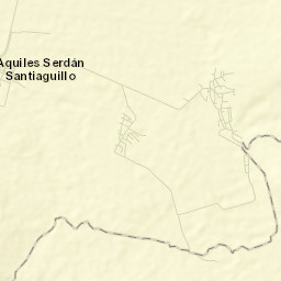 Aquiles Serdán Street Map