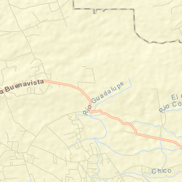 Agua Escondida Street Map