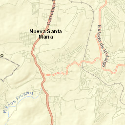 La Amistad Street Map