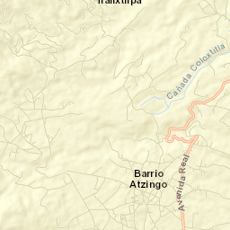 Atzingo (La Cumbre) Street Map
