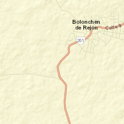 Bolonchén de Rejón Street Map