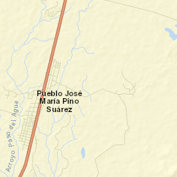 José María Pino Suárez Street Map