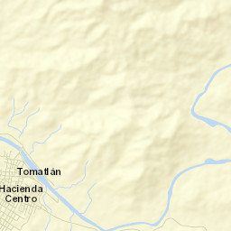 Tomatlán Street Map
