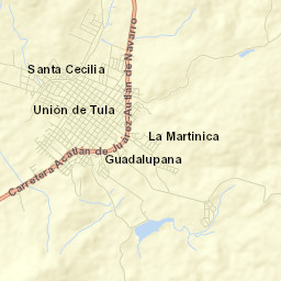 Colonia Trigomil Street Map