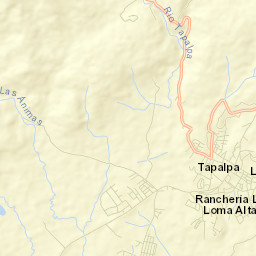 Tapalpa Street Map
