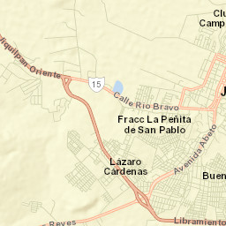 Jacona Street Map