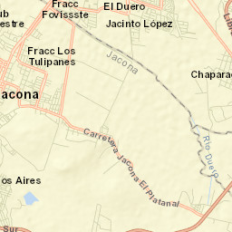 Chaparaco Street Map