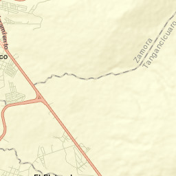 Fraccionamiento Ex-Hacienda el Refugio Street Map