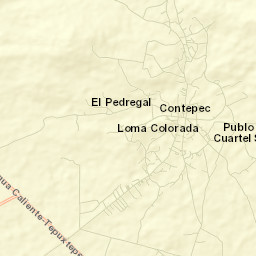 Contepec Street Map