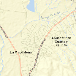 La Magdalena Street Map