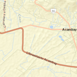 Acambay Street Map