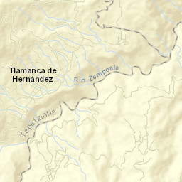 Tlamanca de Hernández Street Map