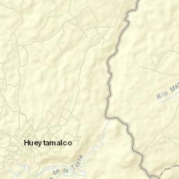 Hueytamalco Street Map