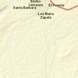 Villa Emilio Carranza Street Map