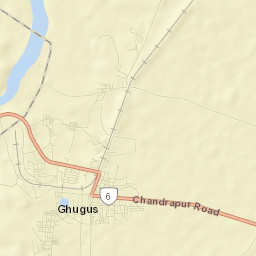 Ghugus Street Map