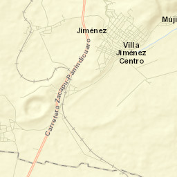 Villa Jiménez Street Map